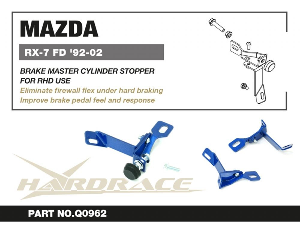 Hardrace Brake Master Cylinder Stopper Mazda RX-7