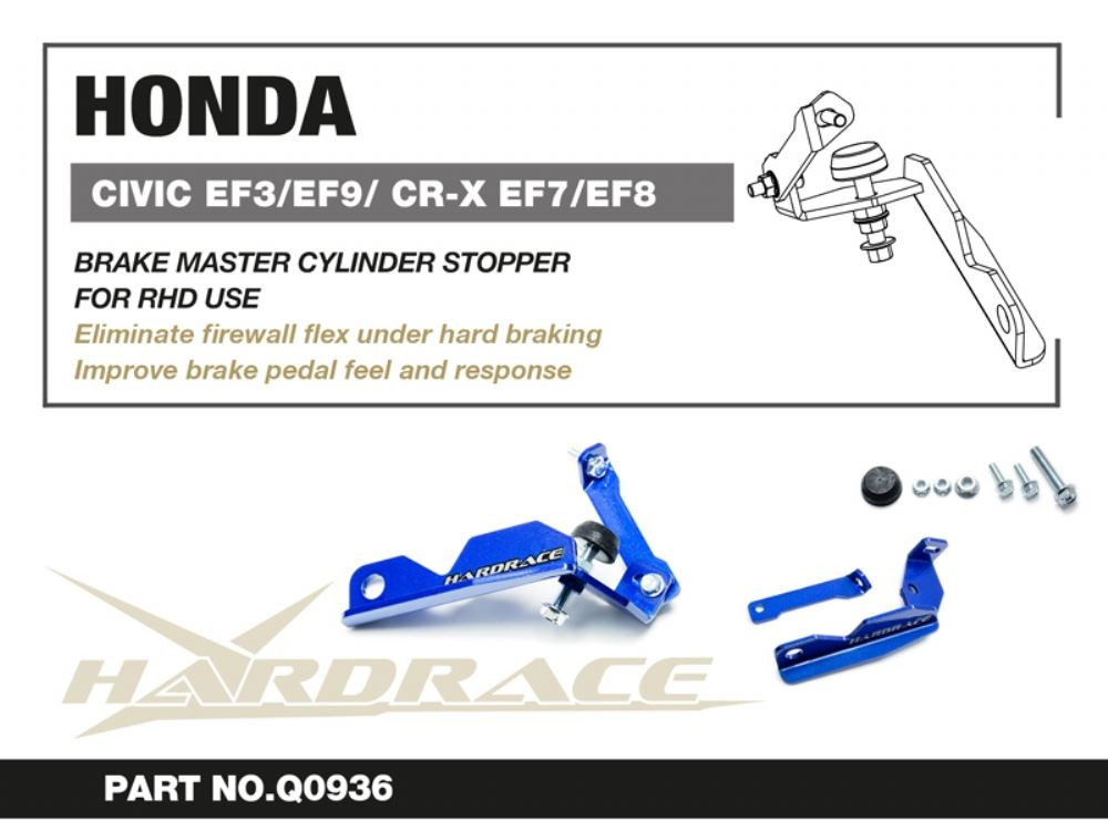Hardrace Brake Master Cylinder Stopper Honda Civic, CRX