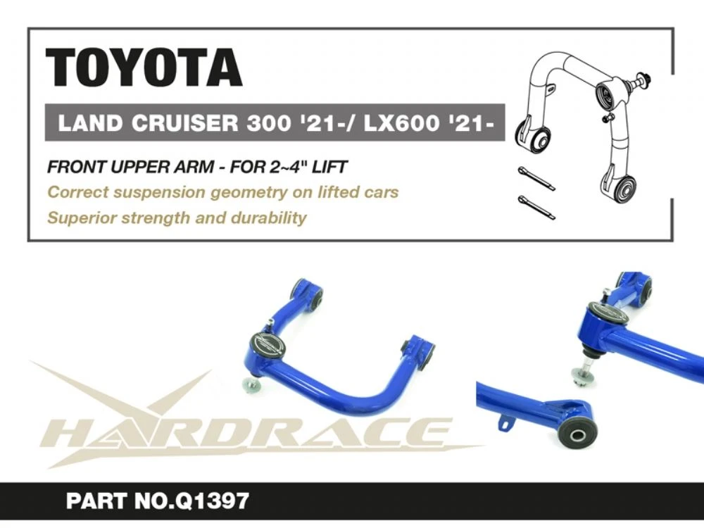 Hardrace Front Upper Arm Toyota Land cruiser, Lexus LX