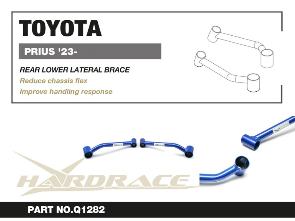 Hardrace Rear Lower Lateral Brace  Toyota Prius