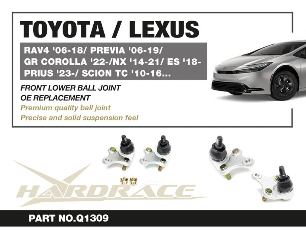 Hardrace Front Lower Ball Joint Toyota, Lexus, Scion