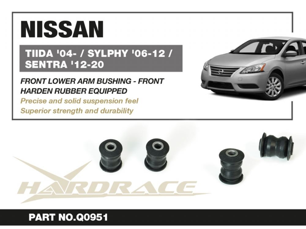 Hardrace Front Lower Arm Bushing - Front Nissan