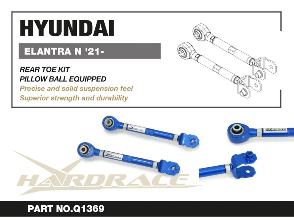 Hardrace Rear Toe Kit Hyundai Elantra