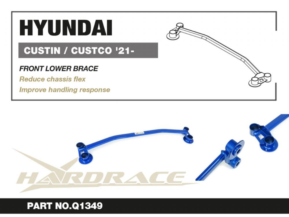 Hardrace Front Lower Brace Hyundai Custin / custo