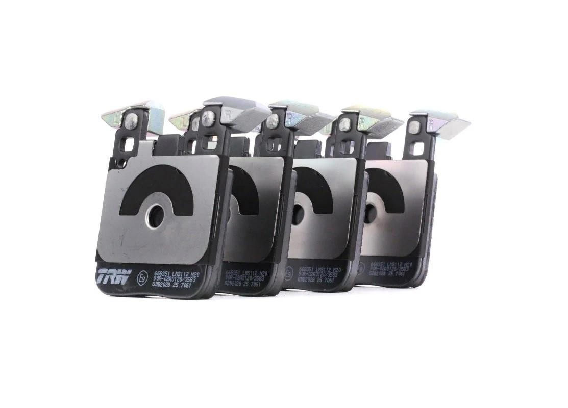 Rear Brake Pad Set for BMW F Series with 2 Pot Rear Brake Calipers Rear Brake Pad Set for BMW F Series with 2 Pot Rear Brake Calipers