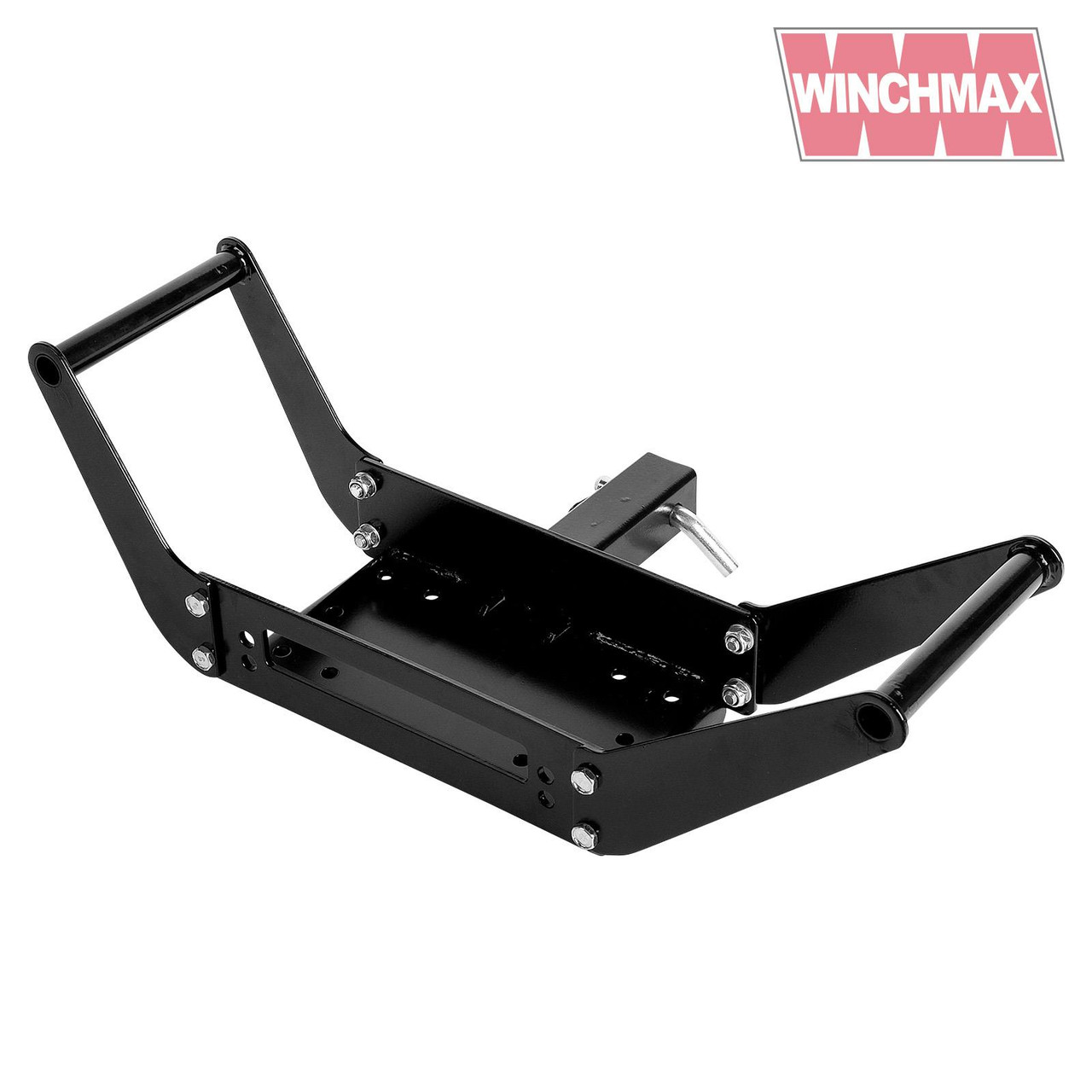 Mobile Winch Mount 2" Receiver Hitch Winch Mounting Plate