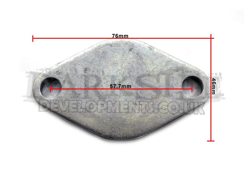 Large Blanking Plate with 1/8NPT Threaded Boss