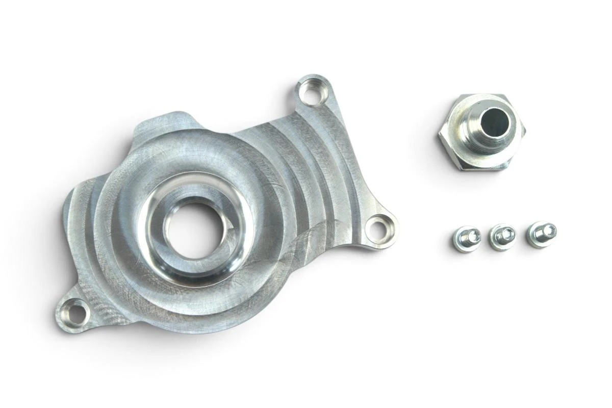 BMW M57N2 35d 3.0 CNC Aluminium PCV Breather Take Off Plate