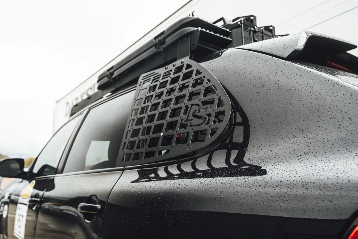 Porsche Cayenne 955 / 957 Rear Window Molle Panel Kit Porsche Cayenne 955 / 957 Rear Window Molle Panel Kit
