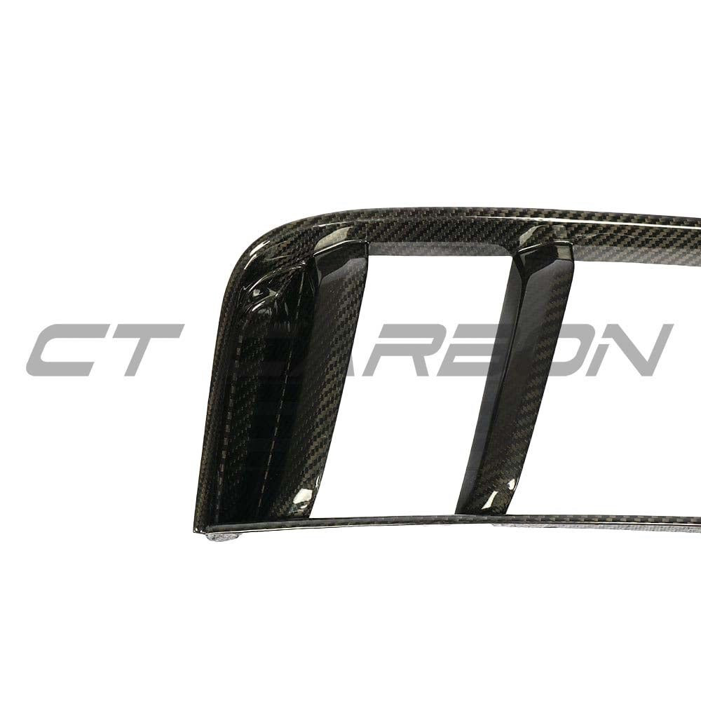 AUDI R8 V10 GEN 2 CARBON FIBRE REAR SIDE GRILLES