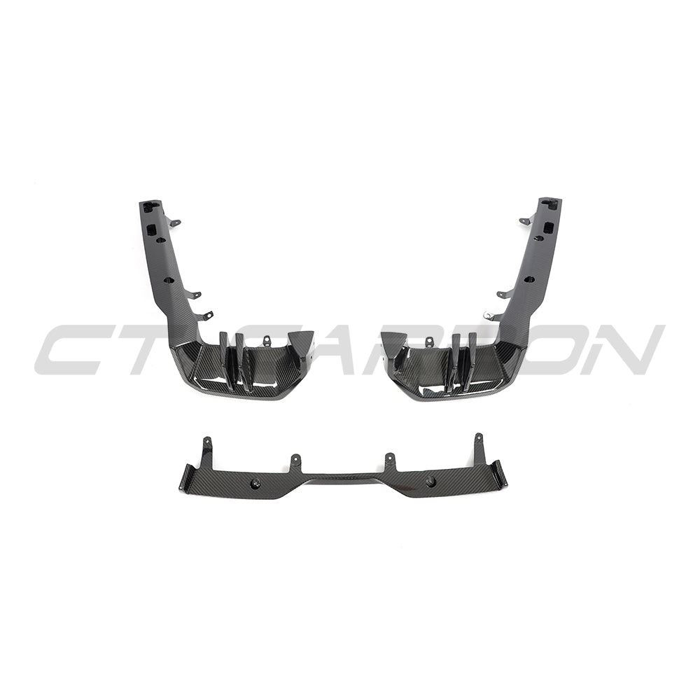 BMW 5 SERIES G60 & i5 2023+ CARBON FIBRE DIFFUSER - V1 BMW 5 SERIES G60 & i5 2023+ CARBON FIBRE DIFFUSER - V1