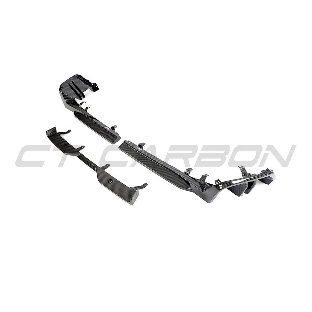BMW 5 SERIES G60 & i5 2023+ CARBON FIBRE DIFFUSER - V1 BMW 5 SERIES G60 & i5 2023+ CARBON FIBRE DIFFUSER - V1