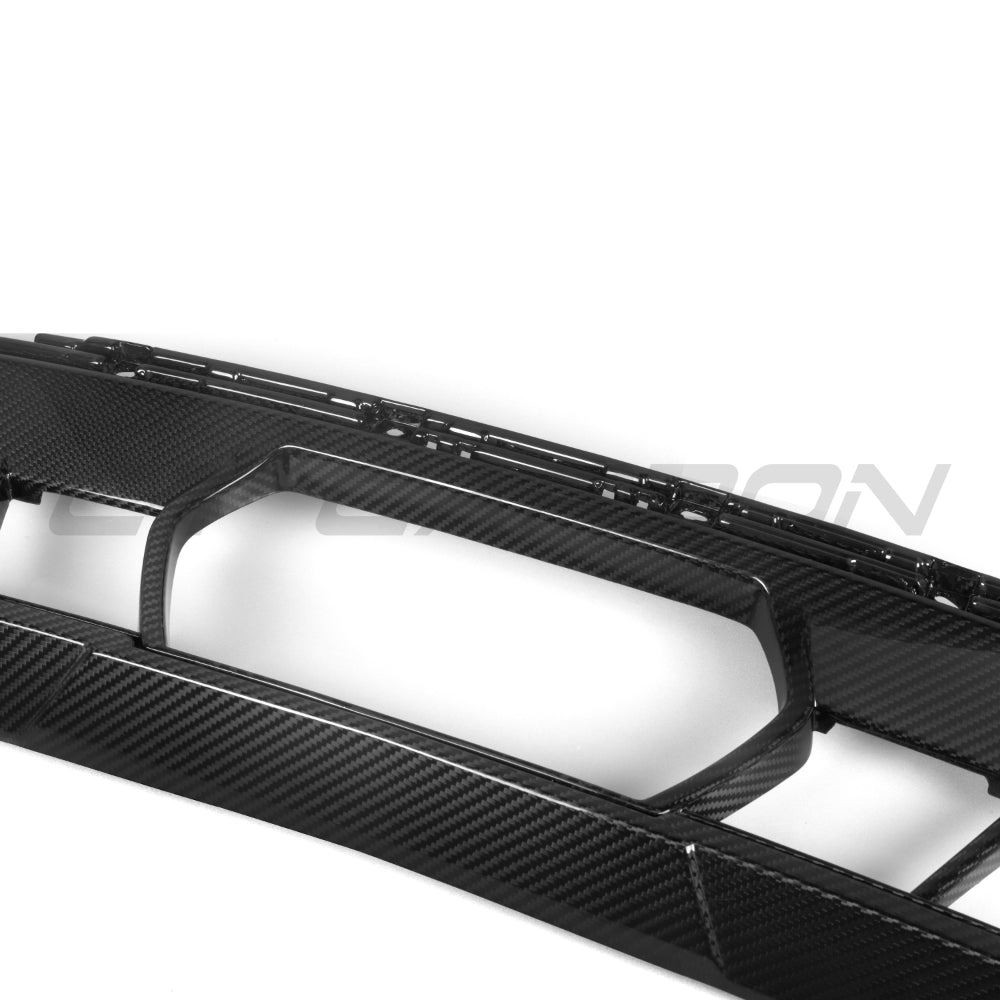 BMW G05 X5 LCI 2023+ CARBON FIBRE FRONT MIDDLE TRIM BMW G05 X5 LCI 2023+ CARBON FIBRE FRONT MIDDLE TRIM