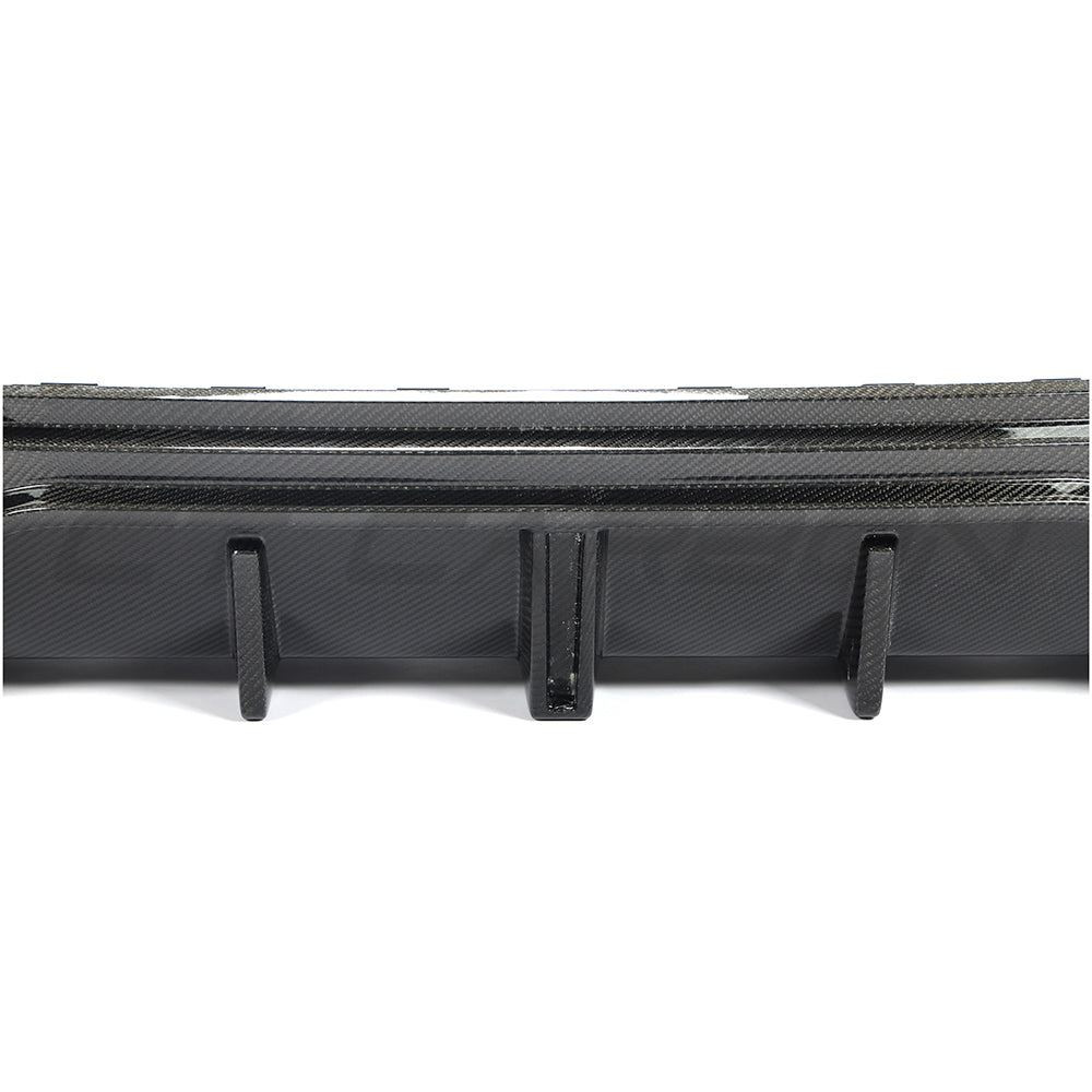 BMW G22/G23 4 SERIES 2020-2024 PRE-LCI QUAD TIP CARBON FIBRE DIFFUSER - V2 BMW G22/G23 4 SERIES 2020-2024 PRE-LCI QUAD TIP CARBON FIBRE DIFFUSER - V2