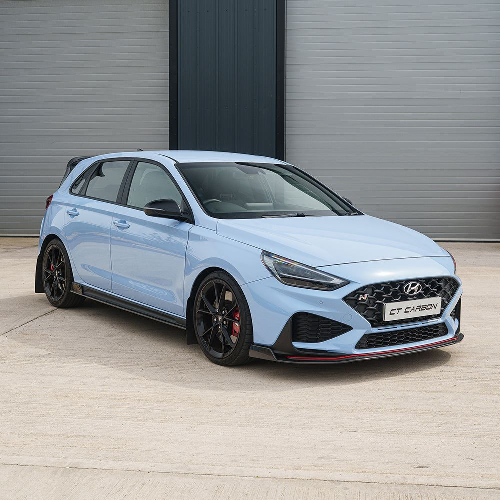 HYUNDAI i30N FRONT CARBON FIBRE SPLITTER (FACELIFT) - CT DESIGN