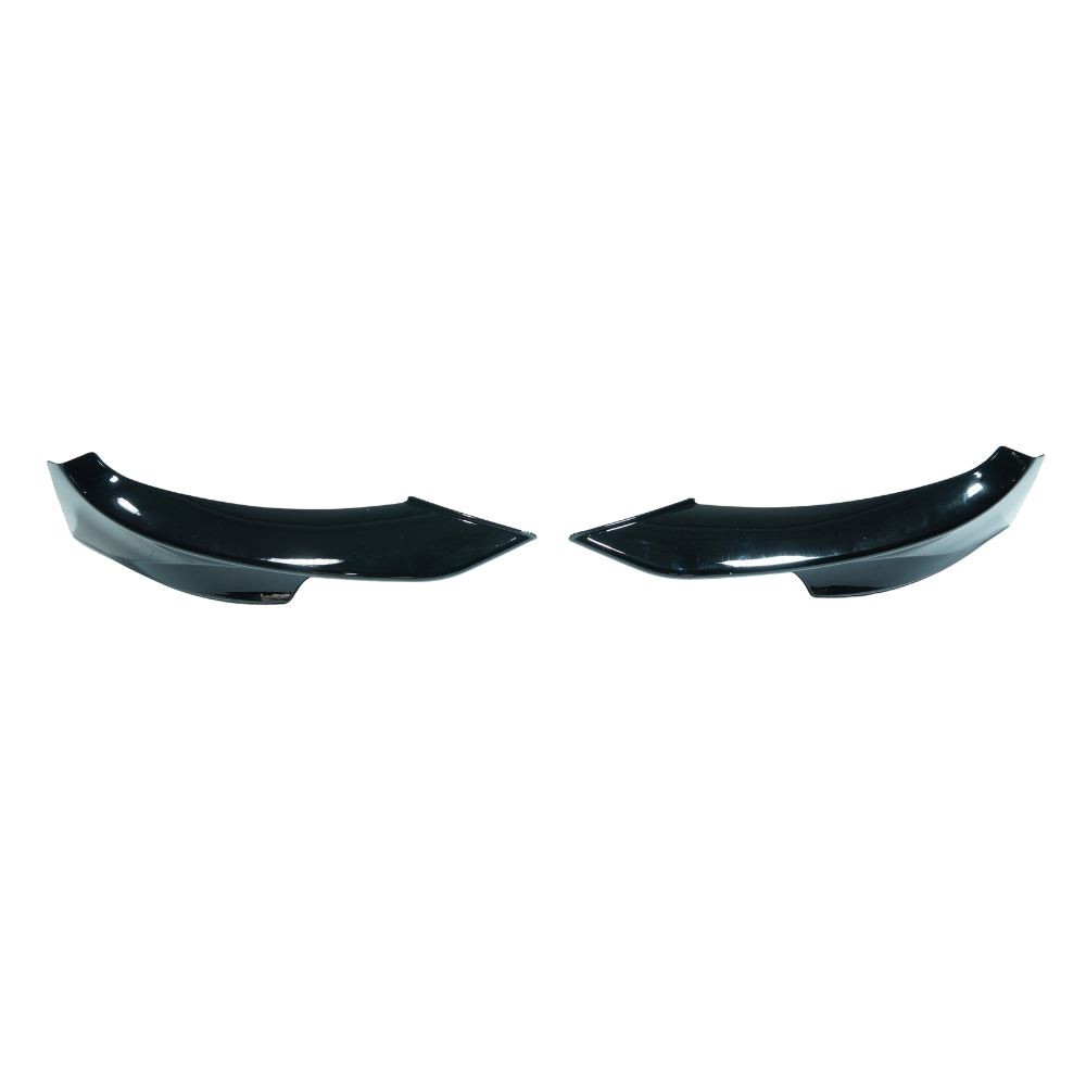 BMW 3 SERIES E92/E93 LCI 2010-2013 GLOSS BLACK SPLITTER CORNERS - V3