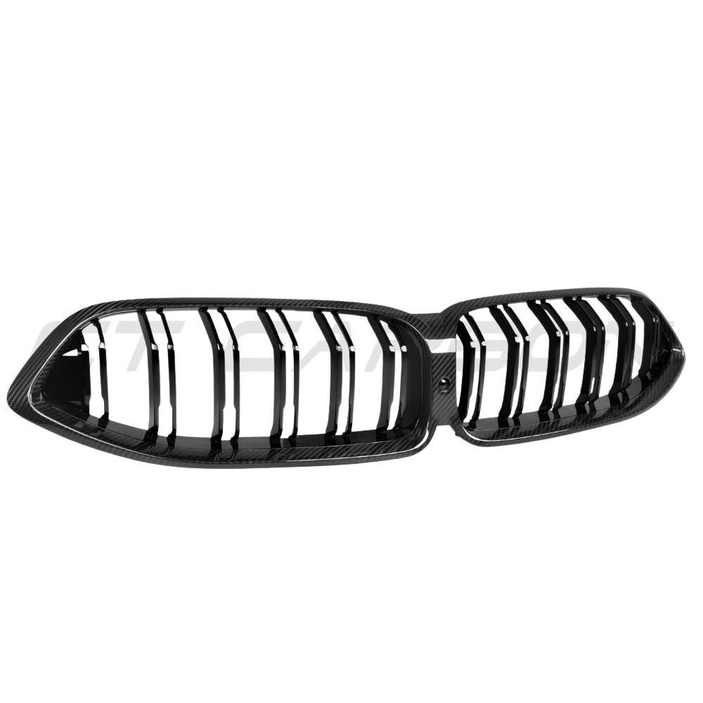 BMW 8 SERIES G14/G15/G16 2018-2023 CARBON FIBRE DOUBLE SLAT GRILLE
