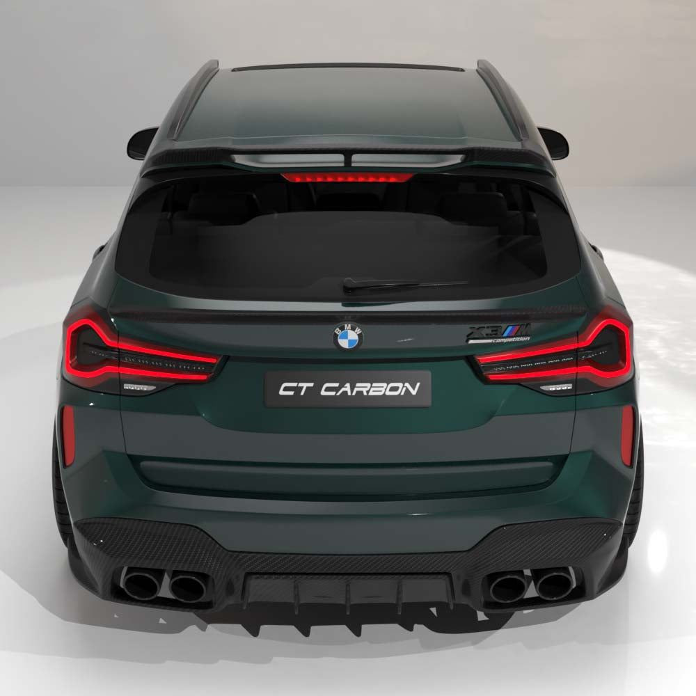 BMW G01 X3/G08 IX3/F97 X3M 2019+ CARBON FIBRE ROOF SPOILER - CT DESIGN BMW G01 X3/G08 IX3/F97 X3M 2019+ CARBON FIBRE ROOF SPOILER - CT DESIGN