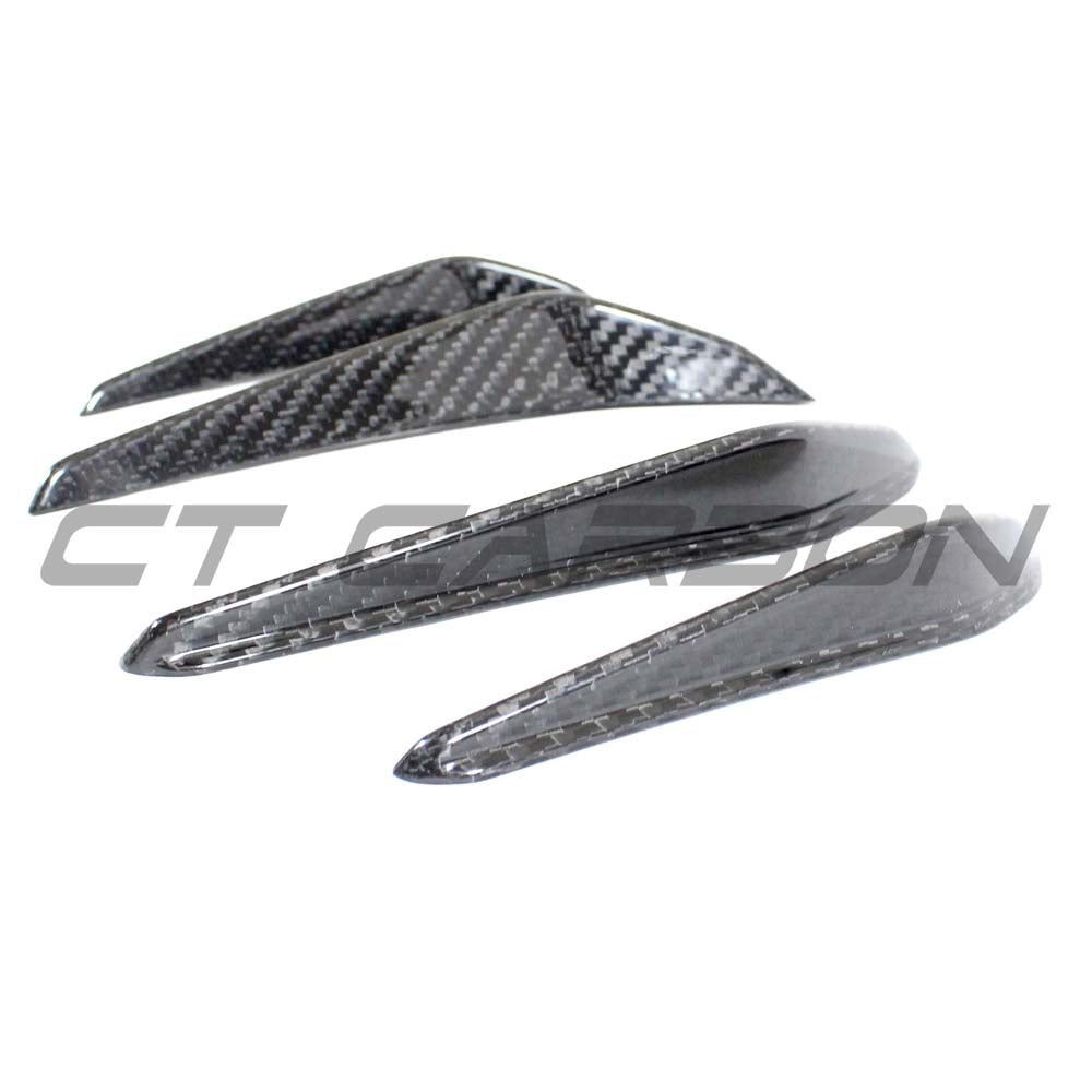 BMW M3/M4 (G80 G81 G82 G83) 2021+ CARBON FIBRE FRONT BUMPER CANARDS