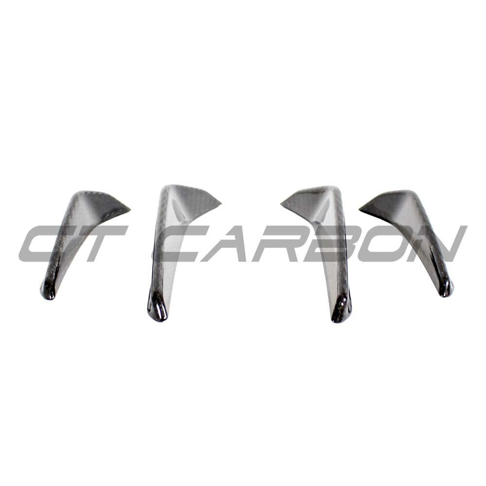 BMW M3/M4 (G80 G81 G82 G83) 2021+ CARBON FIBRE FRONT BUMPER CANARDS