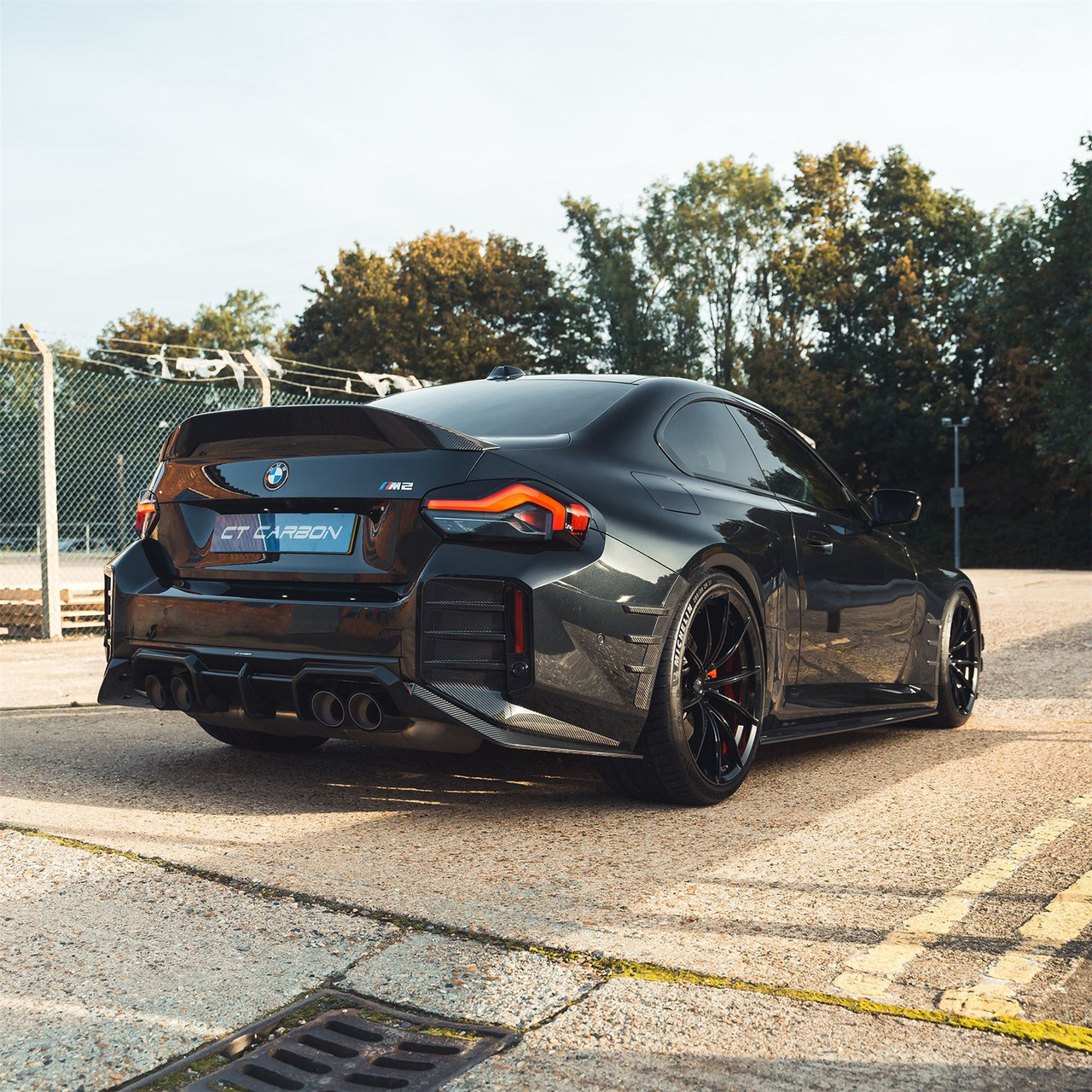 BMW G87 M2 CARBON FIBRE DIFFUSER - V1 - CT DESIGN