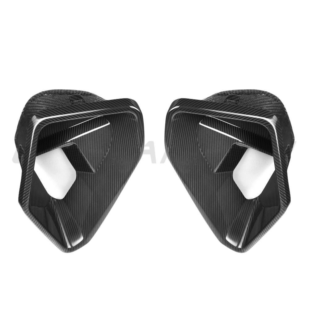 BMW X6 G06 LCI 2024+ CARBON FIBRE FRONT BUMPER DUCTS