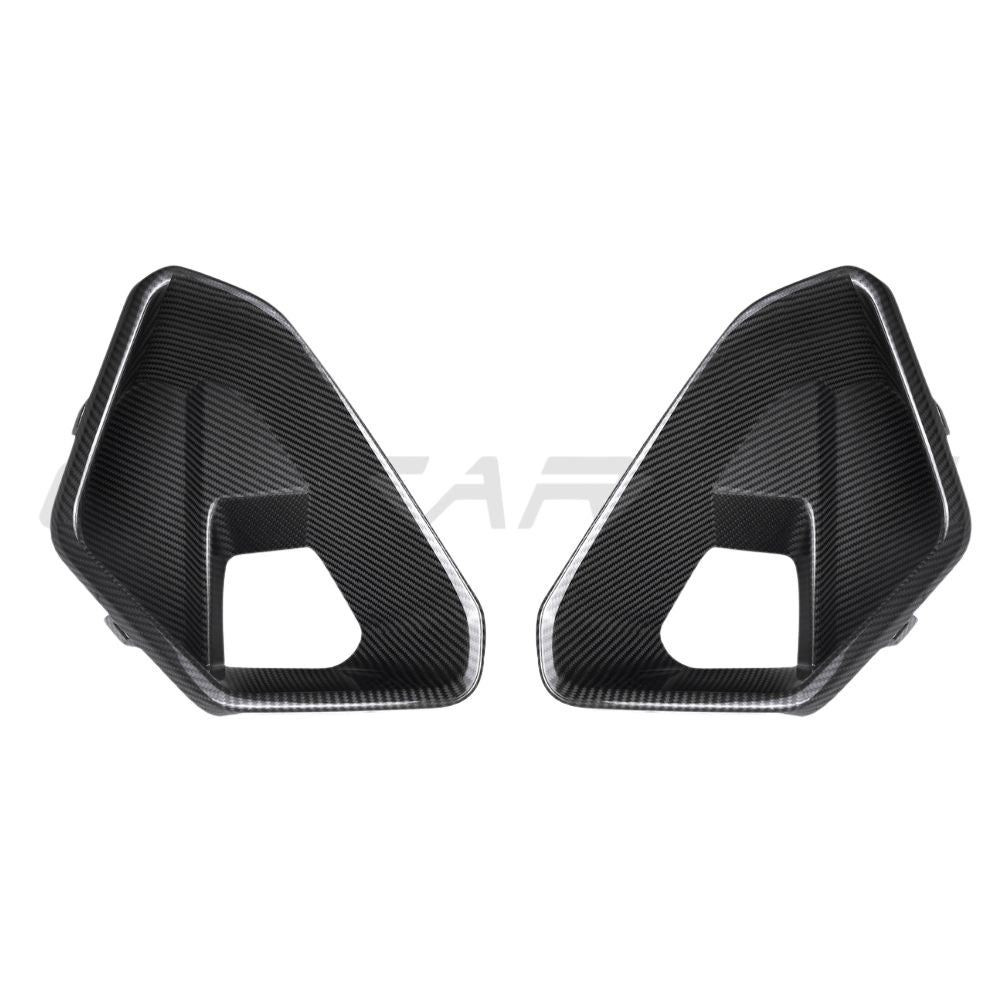 BMW X6 G06 LCI 2024+ CARBON FIBRE FRONT BUMPER DUCTS