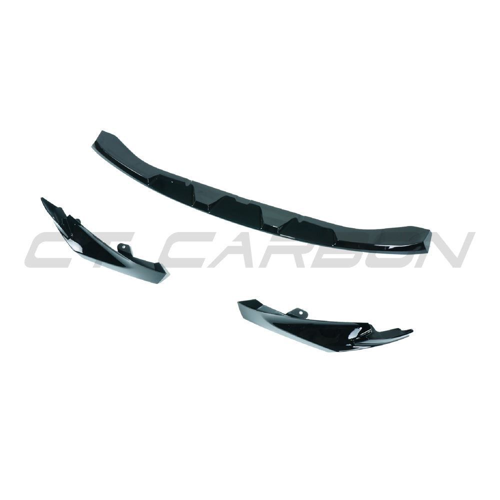 BMW M3 & M4 G80/G81/G82/G83 GLOSS BLACK SPLITTER - V2 BMW M3 & M4 G80/G81/G82/G83 GLOSS BLACK SPLITTER - V2