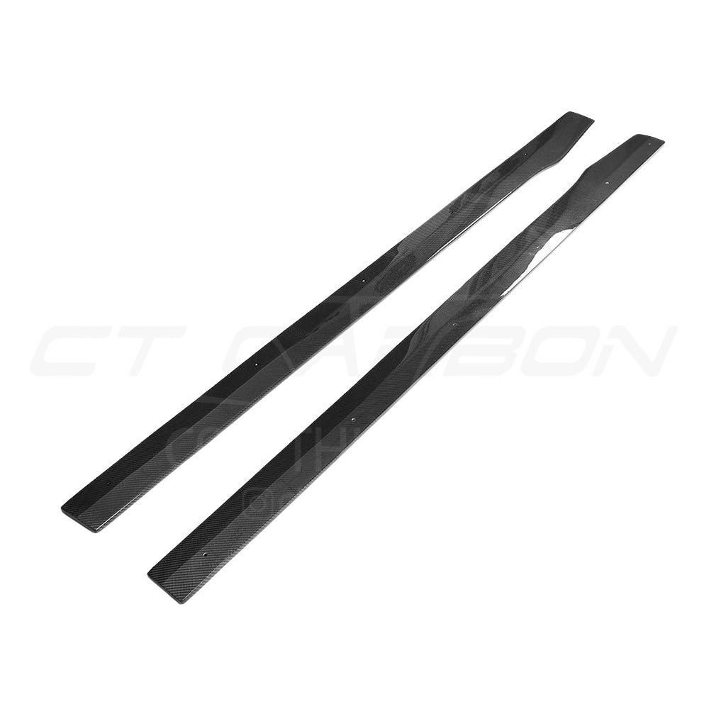 MERCEDES W205 C63 & C63S COUPE 2DR & SALOON 4DR CARBON SIDE SKIRTS - V1 MERCEDES W205 C63 & C63S COUPE 2DR & SALOON 4DR CARBON SIDE SKIRTS - V1