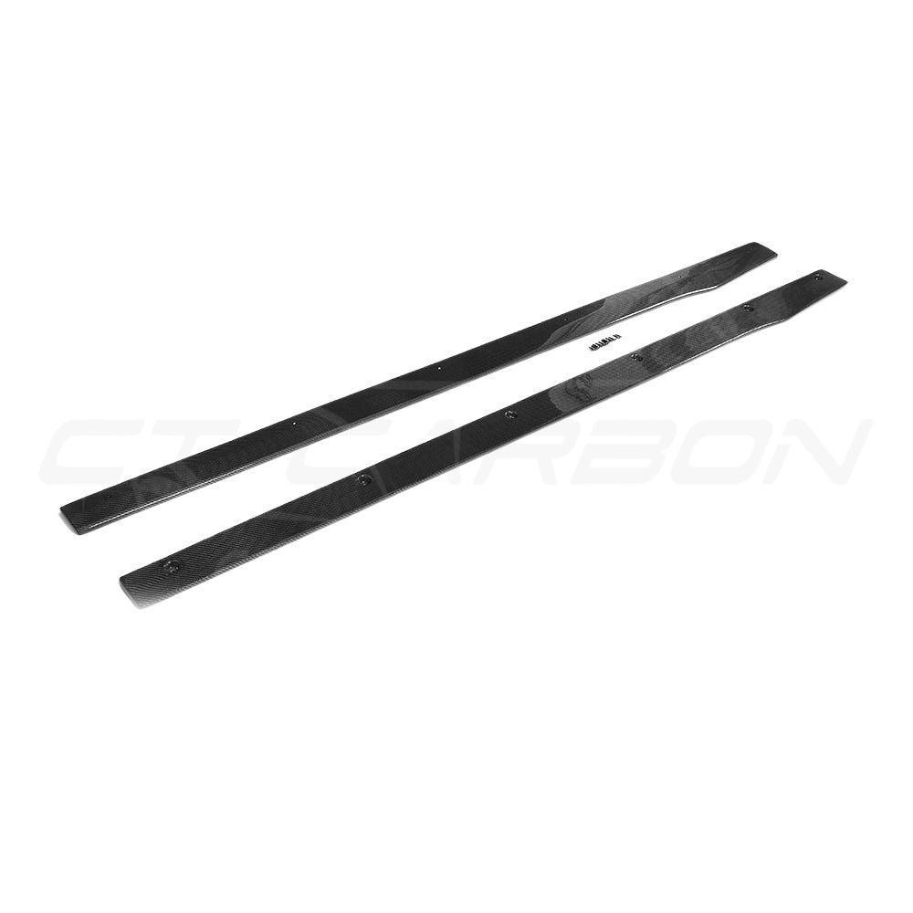 MERCEDES W205 C63 & C63S COUPE 2DR & SALOON 4DR CARBON SIDE SKIRTS - V1 MERCEDES W205 C63 & C63S COUPE 2DR & SALOON 4DR CARBON SIDE SKIRTS - V1