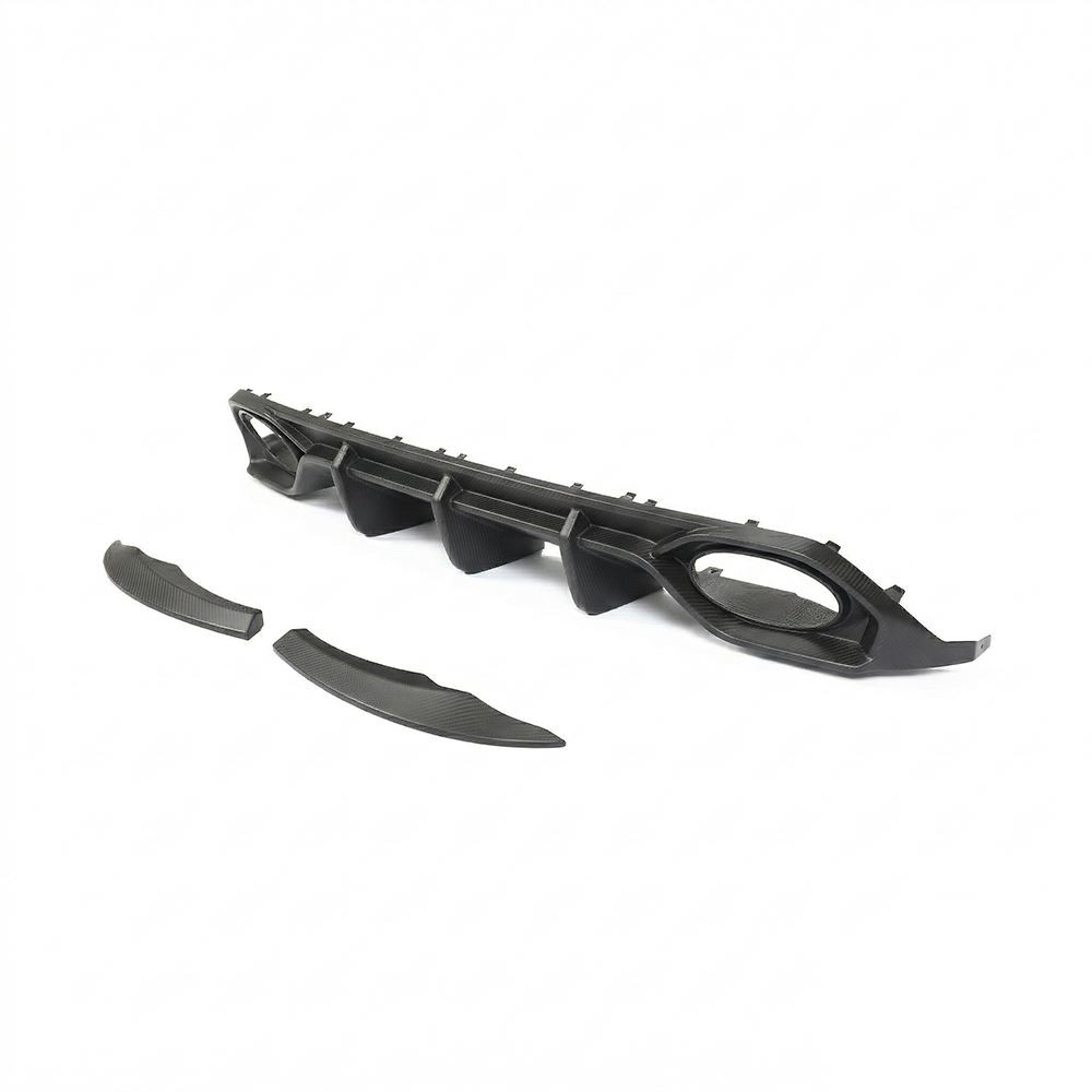 AUDI RS3 8Y 2022-2024 SPORTBACK MATTE CARBON FIBRE DIFFUSER - V1 - CT DESIGN