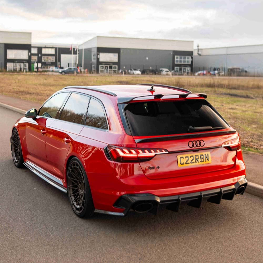 AUDI A4/S4/RS4 B9 & 9.5 CARBON FIBRE MIDDLE SPOILER - CT DESIGN AUDI A4/S4/RS4 B9 & 9.5 CARBON FIBRE MIDDLE SPOILER - CT DESIGN
