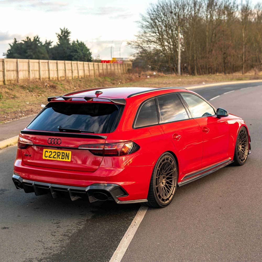 AUDI A4/S4/RS4 B9 & 9.5 CARBON FIBRE MIDDLE SPOILER - CT DESIGN AUDI A4/S4/RS4 B9 & 9.5 CARBON FIBRE MIDDLE SPOILER - CT DESIGN