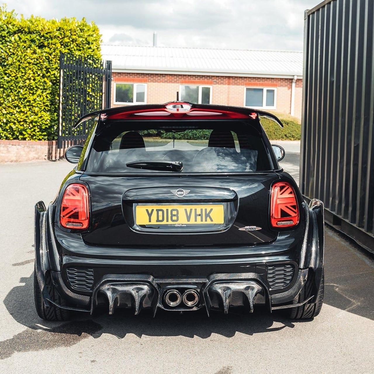 MINI COOPER S F56/F66 JCW SPORT PACK 2014-2021 CARBON FIBRE SPOILER MINI COOPER S F56/F66 JCW SPORT PACK 2014-2021 CARBON FIBRE SPOILER