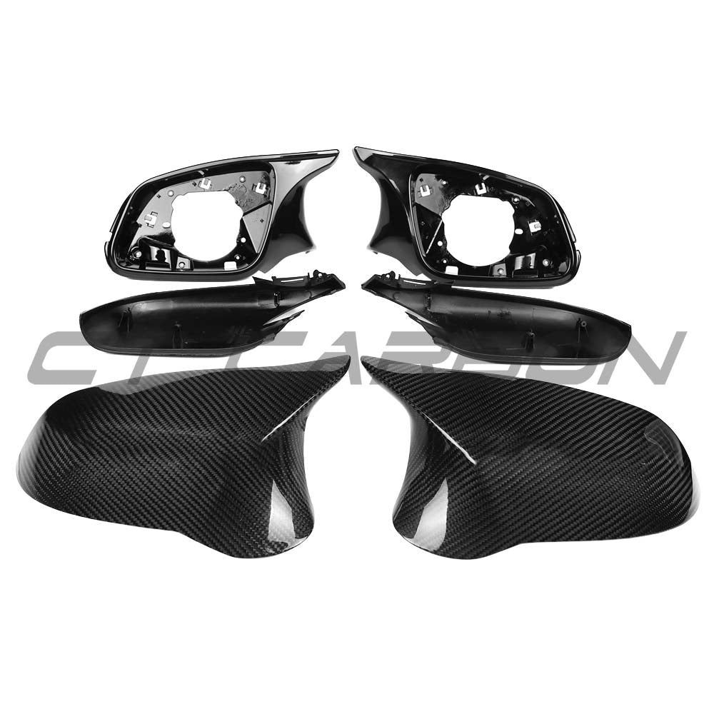BMW F30 3 SERIES 2011-2018 DRY CARBON FIBRE MIRRORS - V1 BMW F30 3 SERIES 2011-2018 DRY CARBON FIBRE MIRRORS - V1