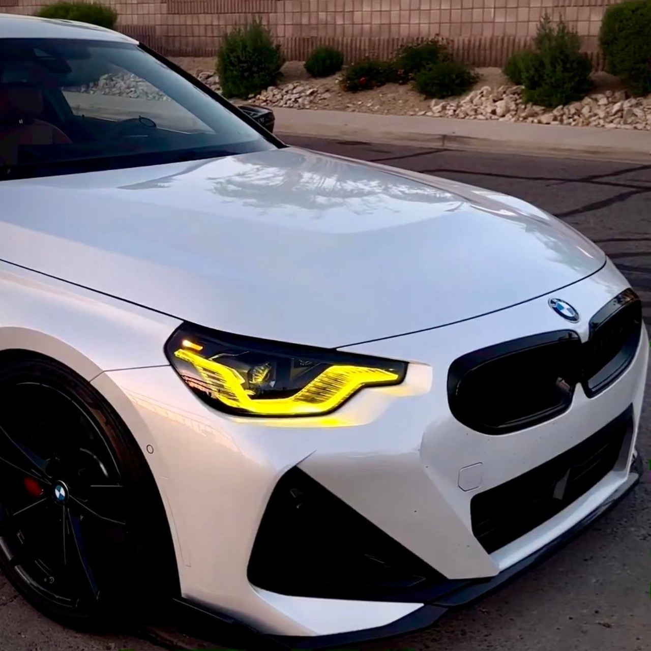 BMW G42 2 SERIES YELLOW ADAPTIVE DRL MODULE SET (2022+) BMW G42 2 SERIES YELLOW ADAPTIVE DRL MODULE SET (2022+)