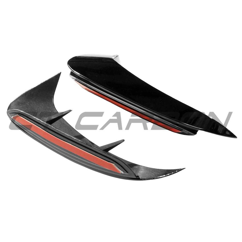 MERCEDES A-CLASS A35 W177 2018+ GLOSS BLACK REAR BUMPER CORNERS MERCEDES A-CLASS A35 W177 2018+ GLOSS BLACK REAR BUMPER CORNERS