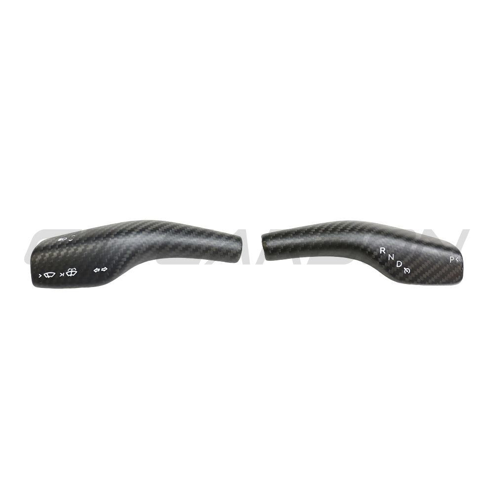 TESLA MODEL 3 & Y 2017+ MATTE CARBON FIBRE STALK COVER