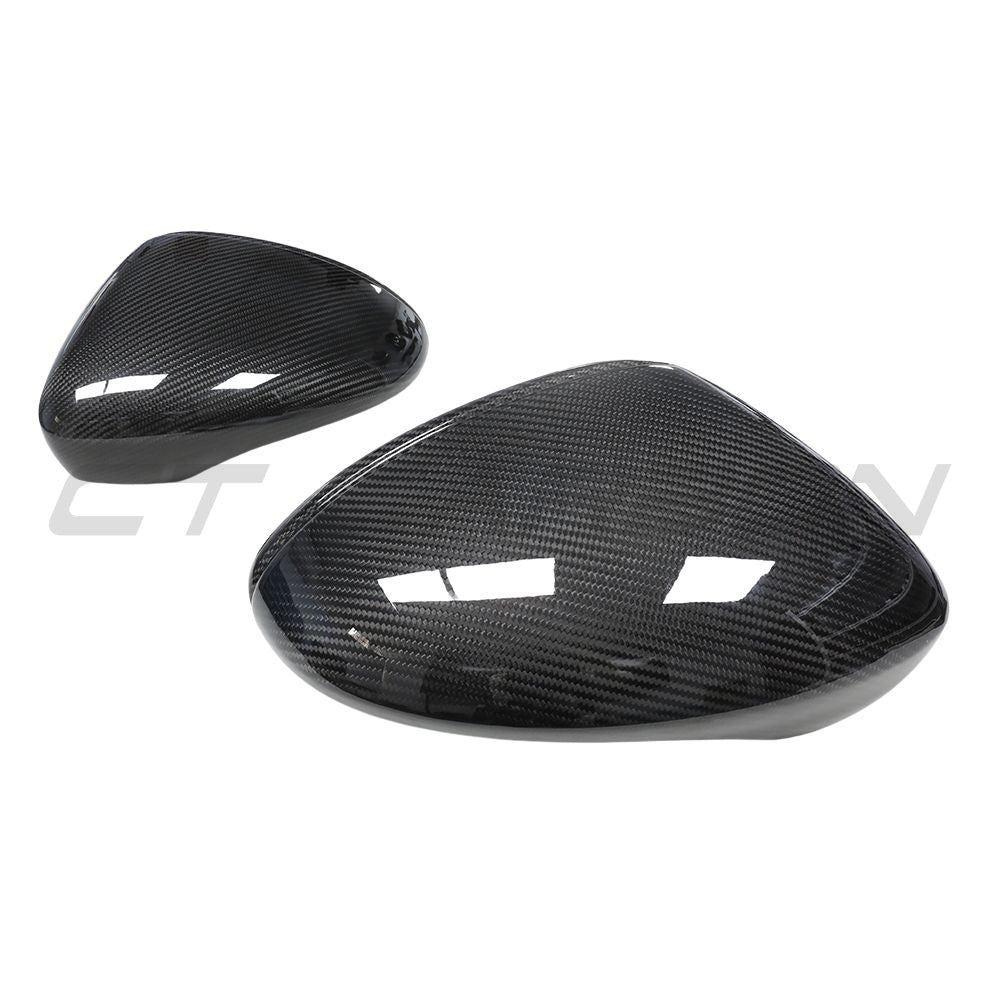 PORSCHE PANAMERA 971 2017-2024 CARBON FIBRE MIRRORS WITHOUT LANE ASSIST - RHD
