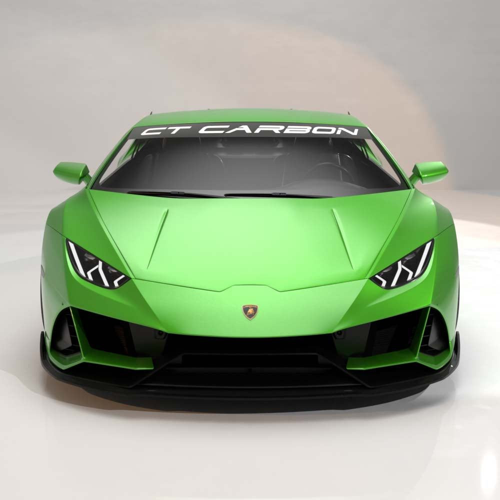 LAMBORGHINI HURACAN EVO (AWD) 2019-2023 CARBON FIBRE SPLITTER - CT DESIGN
