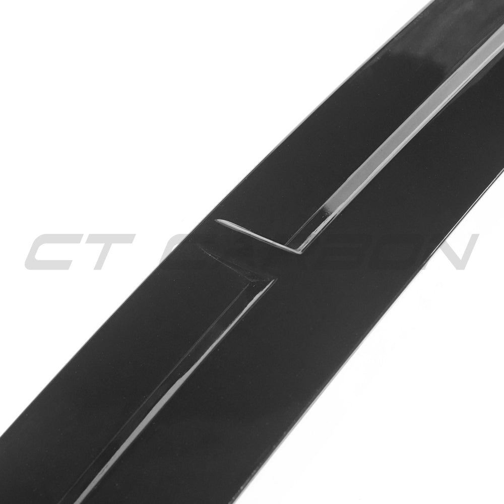MERCEDES W118 CLA GLOSS BLACK SPLITTER - B STYLE