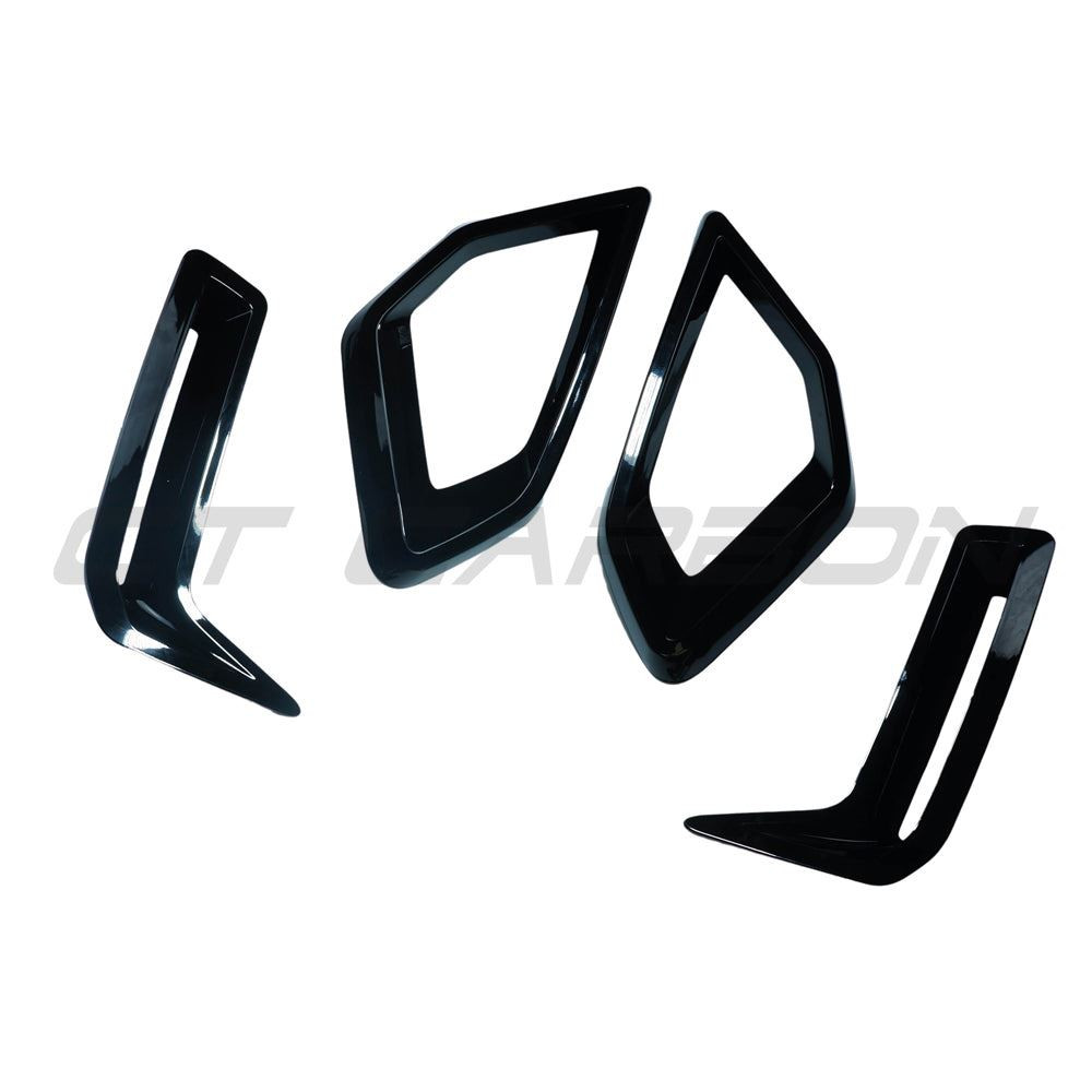 BMW G05 X5 LCI 2024+ GLOSS BLACK FRONT BUMPER TRIM PACK BMW G05 X5 LCI 2024+ GLOSS BLACK FRONT BUMPER TRIM PACK
