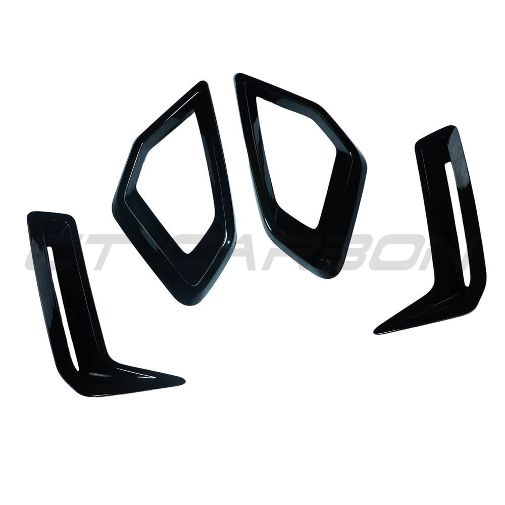 BMW G05 X5 LCI 2024+ GLOSS BLACK FRONT BUMPER TRIM PACK BMW G05 X5 LCI 2024+ GLOSS BLACK FRONT BUMPER TRIM PACK