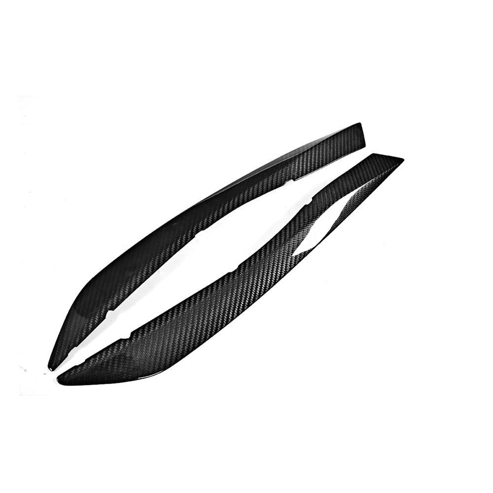 AUDI A5/S5/RS5 B9 COUPE 2016-2019 CARBON FIBRE HEADLIGHT EYEBROWS AUDI A5/S5/RS5 B9 COUPE 2016-2019 CARBON FIBRE HEADLIGHT EYEBROWS