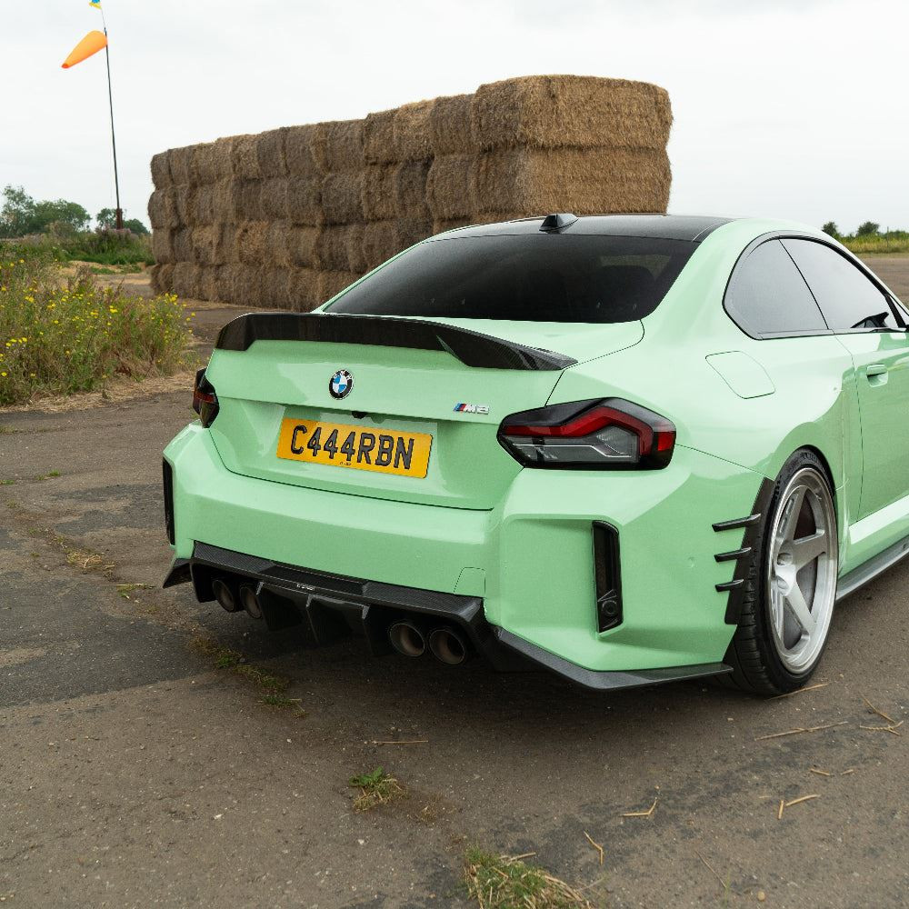 BMW G87 M2 CARBON FIBRE DIFFUSER - V3 - CT DESIGN BMW G87 M2 CARBON FIBRE DIFFUSER - V3 - CT DESIGN