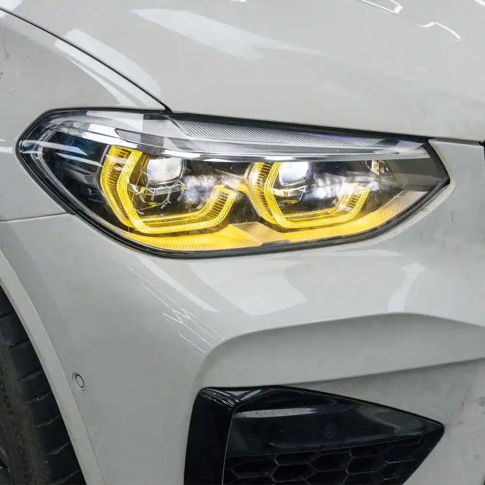 BMW F98 X4M PRE-LCI YELLOW ADAPTIVE DRL MODULE SET (2018-2021)