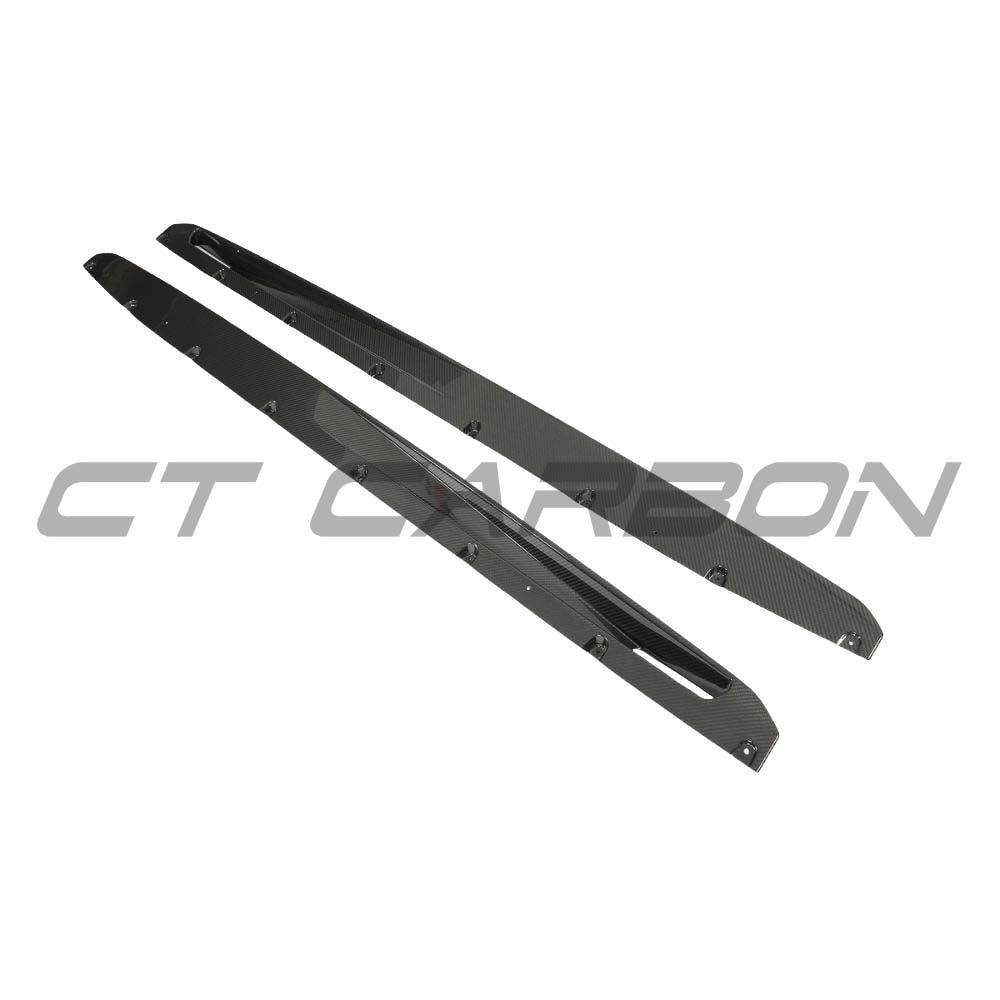 BMW F95 X5M & G05 X5 2018+ CARBON FIBRE SIDE SKIRTS - CT DESIGN BMW F95 X5M & G05 X5 2018+ CARBON FIBRE SIDE SKIRTS - CT DESIGN