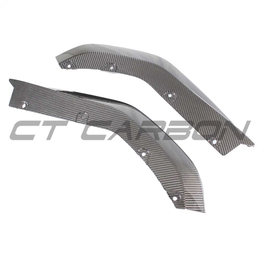 BMW M3 G80/G81 CARBON FIBRE REAR BUMPER CORNERS - V2