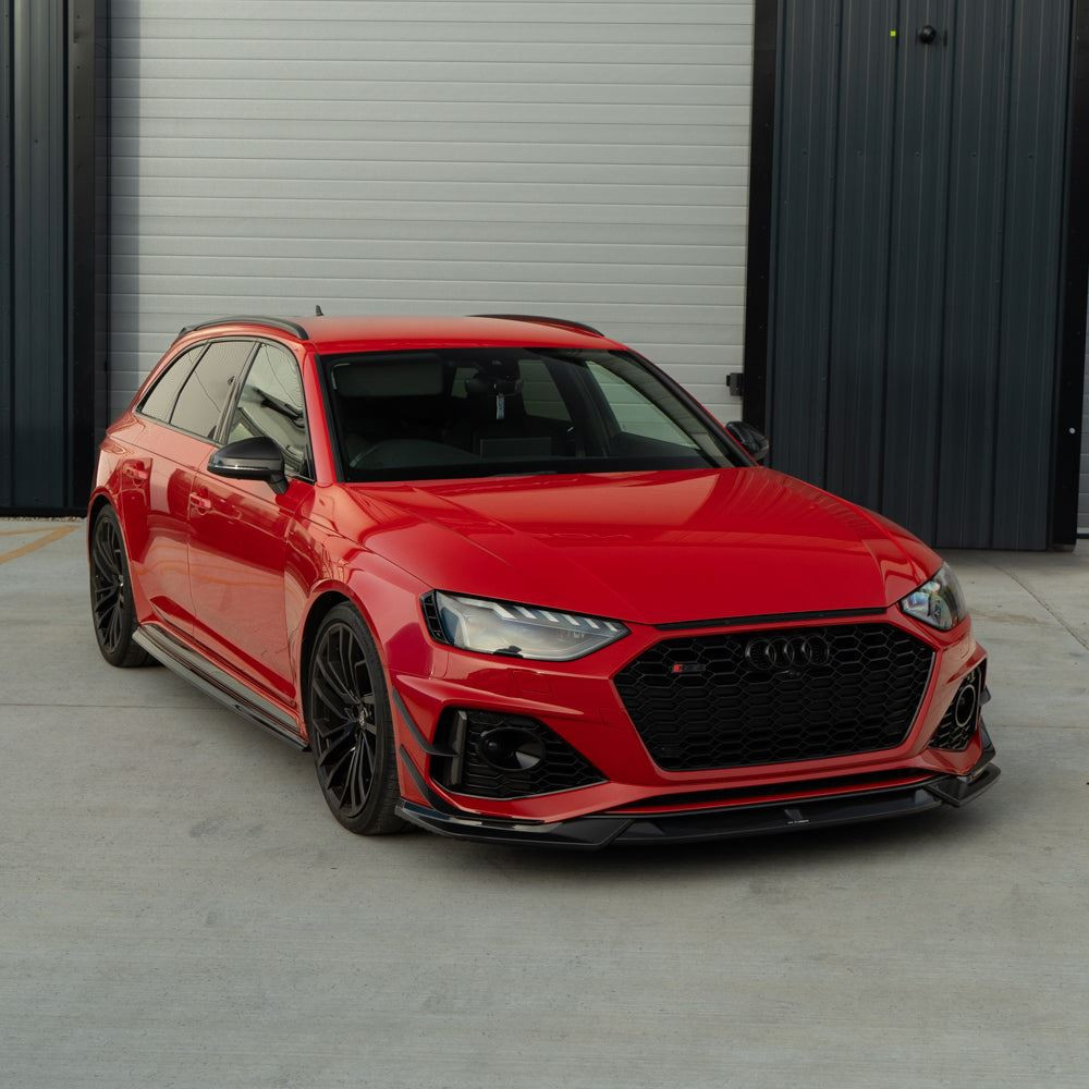 AUDI A4/S4/RS4/A5/S5/RS5 B9 2016-2025 PRE-PREG CARBON FIBRE MIRRORS - WITH LANE ASSIST AUDI A4/S4/RS4/A5/S5/RS5 B9 2016-2025 PRE-PREG CARBON FIBRE MIRRORS - WITH LANE ASSIST