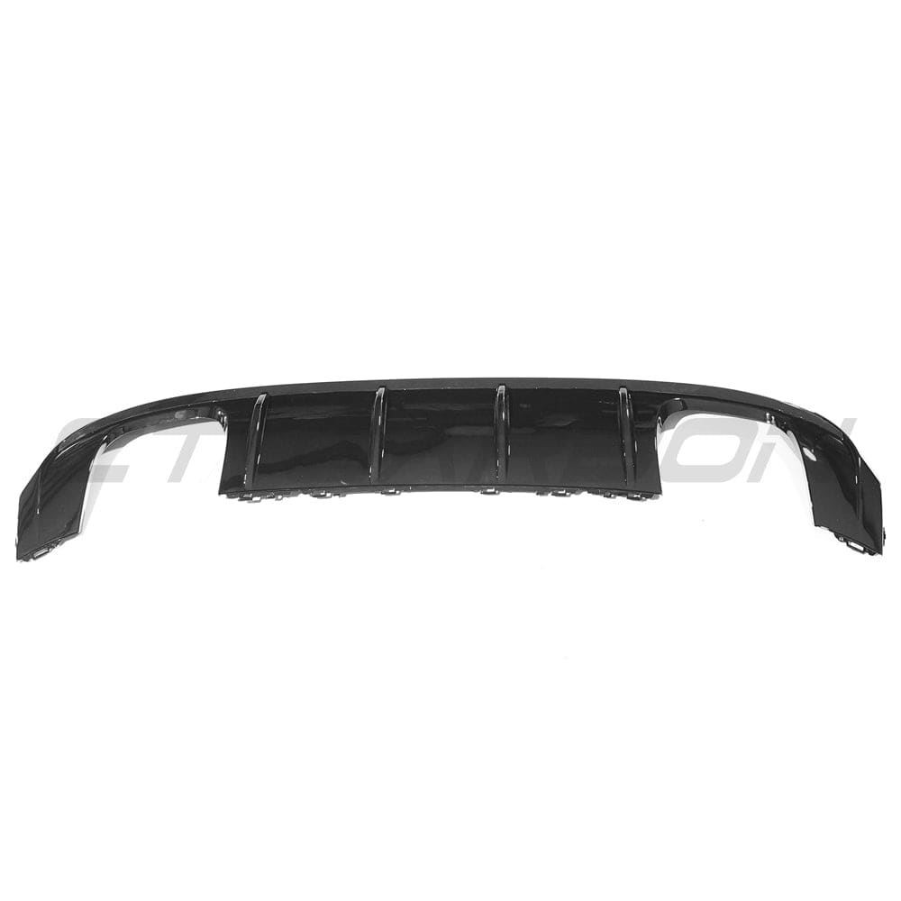 AUDI A3/S3 8V FACELIFT SALOON 4 DOOR GLOSS BLACK DIFFUSER - V2 AUDI A3/S3 8V FACELIFT SALOON 4 DOOR GLOSS BLACK DIFFUSER - V2